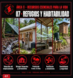 Módulo 07: Refugios y habitabilidad
