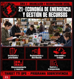Módulo 21: Economía de emergencia y gestión de recursos